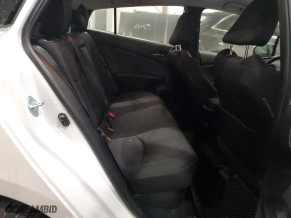 2022 Toyota Prius LE with VIN JTDL9MFU2N3034077, listed as a Copart auction lot 43617355 with 14,253 mi miles and Salvage Title. Bid and sale history available at carsss.com. Image 10.