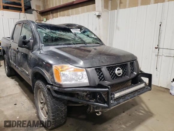 2012 Nissan Titan SV with VIN 1N6BA0EC4CN325702, listed as a Copart auction lot 85269694 with Not Provided miles and Salvage Title. Bid and sale history available at carsss.com. Image 4.