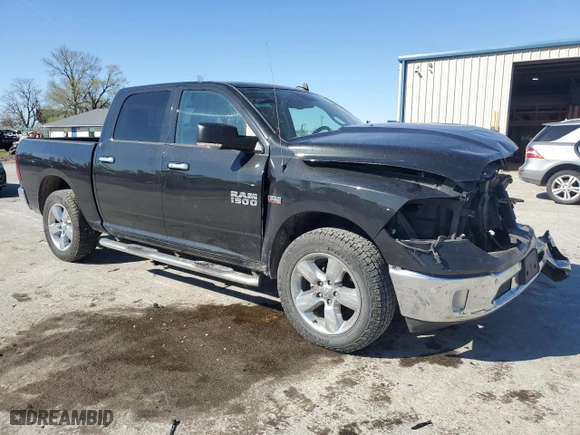 2017 Ram 1500 Big Horn with VIN 3C6RR7LTXHG594879, listed as a Copart auction lot 50204795 with 106,145 mi miles and Salvage Title. Bid and sale history available at carsss.com. Image 4.