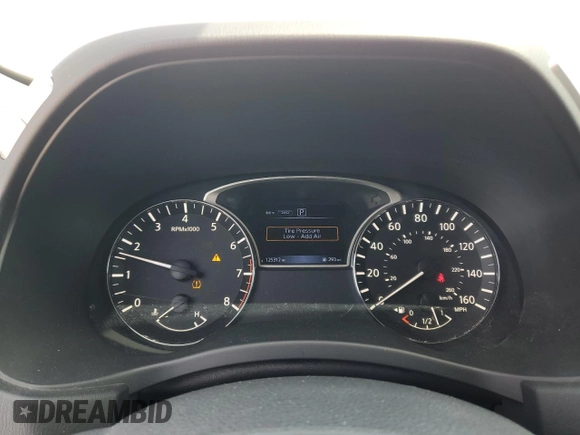 2017 Nissan Pathfinder SL with VIN 5N1DR2MM4HC677591, listed as a Copart auction lot 53822435 with 125,312 mi miles and Salvage Title. Bid and sale history available at DreamBid. Image 9.