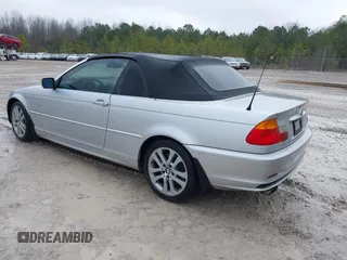 2001 BMW 3 Series 330Ci with VIN WBABS53451JU86036, listed as a IAAI auction lot 41427182 with 182,646 mi miles. Bid and sale history available at carsss.com. Image 3.