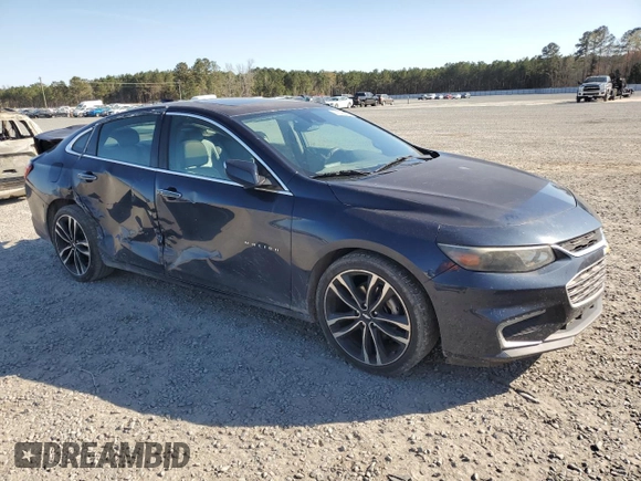 2016 Chevrolet Malibu Premier with VIN 1G1ZH5SX3GF346602, listed as a Copart auction lot 49847925 with 185,409 mi miles and Salvage Title. Bid and sale history available at DreamBid. Image 4.
