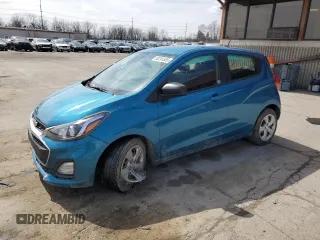 2020 Chevrolet Spark LS with VIN KL8CB6SAXLC474503, listed as a Copart auction lot 50241685 with 26,557 mi miles and Salvage Title. Bid and sale history available at carsss.com. Image 1.