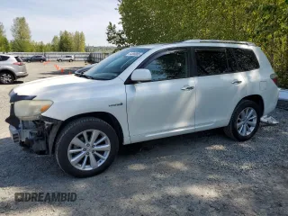 2009 Toyota Highlander Hybrid Limited with VIN JTEEW44A592036150, listed as a Copart auction lot 54588385 with 171,786 mi miles and Salvage Title. Bid and sale history available at carsss.com. Image 1.