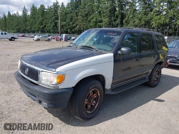 2001 Mercury Mountaineer with VIN 4M2ZU86P21UJ09305, listed as a IAAI auction lot 42527810 with 181,147 mi miles and . Bid and sale history available at DreamBid. Image 2.