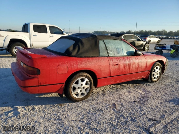 1993 Nissan 240SX SE Ltd Edition with VIN JN3MS37A3PW202747, listed as a Copart auction lot 82649544 with 198171 miles and Salvage Title. Bid and sale history available at carsss.com. Image 3.