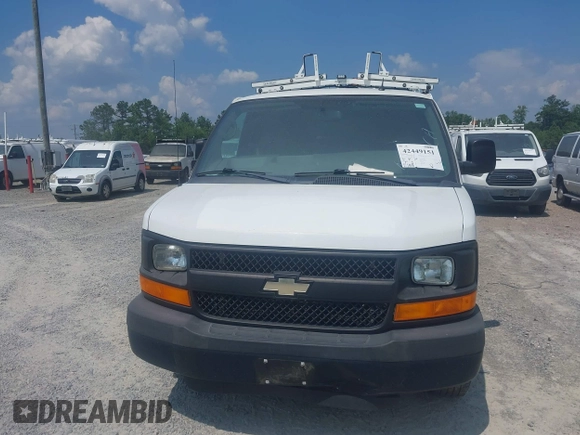 2015 Chevrolet Express Cargo with VIN 1GCWGFCF3F1160207, listed as a IAAI auction lot 42449151 with 171,155 mi miles and . Bid and sale history available at DreamBid. Image 6.
