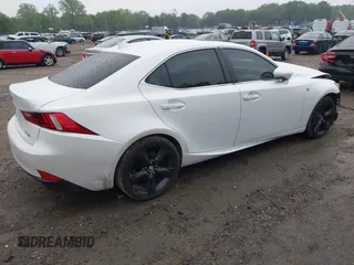 2014 Lexus IS 350 with VIN JTHBE1D22E5002420, listed as a IAAI auction lot 42260031 with 122,407 mi miles and . Bid and sale history available at DreamBid. Image 4.