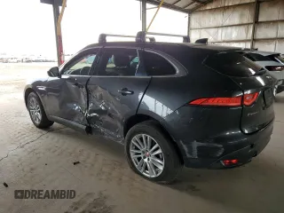 2019 Jaguar F-Pace 25t Prestige z VIN SADCK2FX6KA352301, wystawiony jako Copart lot #59012125 z przebiegiem 98 632 mil mil oraz Szkoda całkowita • Salvage title. Historia ofert i sprzedaży dostępna na DreamBid. Obrazek 2.