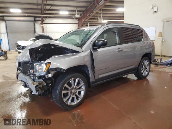 2017 Jeep Compass Sport SE with VIN 1C4NJCBA1HD134692, listed as a Copart auction lot 57906705 with Not provided miles and Clean title. Bid and sale history available at DreamBid. Image 1.