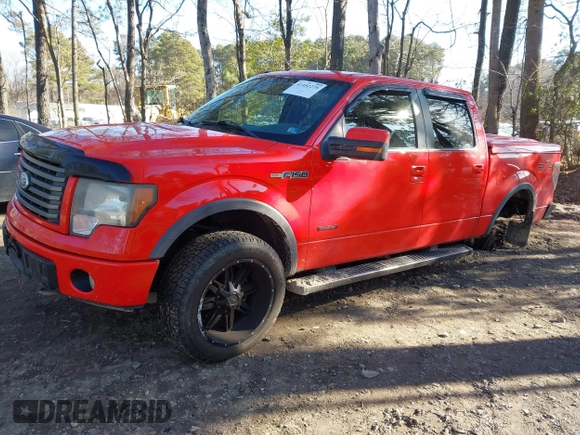 2011 Ford F-150 XLT with VIN 1FTFW1ET3BFC08634, listed as a IAAI auction lot 41452275 with 219,800 mi miles. Bid and sale history available at carsss.com. Image 18.