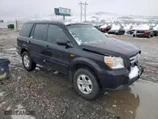 2007 Honda Pilot LX with VIN 5FNYF18197B021915, listed as a Copart auction lot 49653195 with 148,190 mi miles and Salvage Title. Bid and sale history available at carsss.com. Image 4.