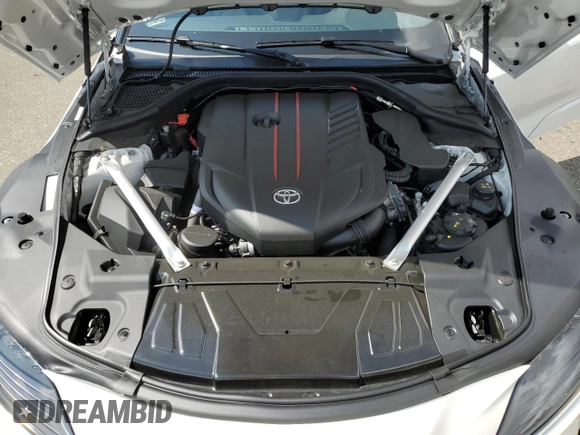 2024 Toyota Supra 3.0 with VIN WZ1DB0G04RW062871, listed as a Copart auction lot 71675774 with 6,941 mi miles and Salvage title. Bid and sale history available at DreamBid. Image 13.