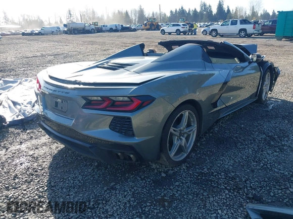 2023 Chevrolet Corvette 2LT with VIN 1G1YB3D42P5139354, listed as a IAAI auction lot 41963434 with 14,005 mi miles. Bid and sale history available at carsss.com. Image 4.