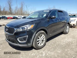 2017 Kia Sorento LX with VIN 5XYPGDA35HG204809, listed as a Copart auction lot 53289605 with 80,748 mi miles and Salvage Title. Bid and sale history available at carsss.com. Image 1.
