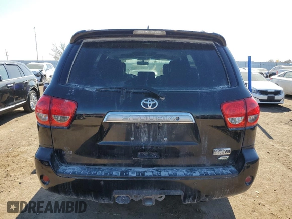 2016 Toyota Sequoia Platinum with VIN 5TDDW5G16GS138046, listed as a Copart auction lot 43804594 with 156,396 mi miles. Bid and sale history available at carsss.com. Image 6.