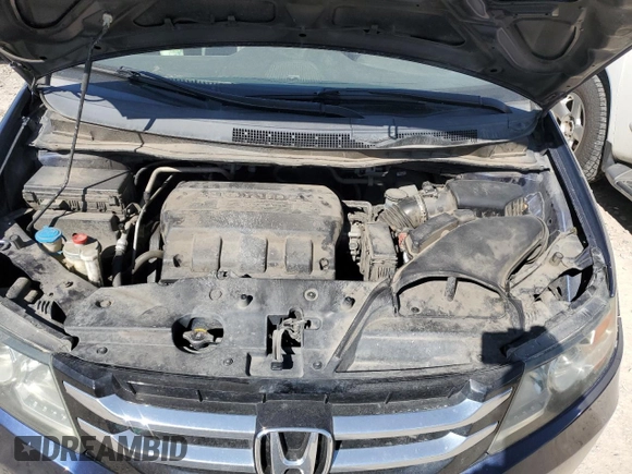 2014 Honda Odyssey EX-L with VIN 5FNRL5H66EB114159, listed as a Copart auction lot 52804175 with 205,234 mi miles and Salvage Title. Bid and sale history available at DreamBid. Image 11.