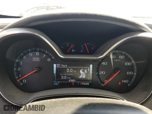 2016 Chevrolet Impala LT with VIN 1G1115S36GU163530, listed as a Copart auction lot 55420265 with 47,920 mi miles and Salvage Title. Bid and sale history available at DreamBid. Image 9.