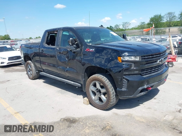 2022 Chevrolet Silverado 1500 LT Trail Boss with VIN 3GCPYFEL4NG101803, listed as a IAAI auction lot 42271645 with 37,736 mi miles and . Bid and sale history available at DreamBid. Image 1.