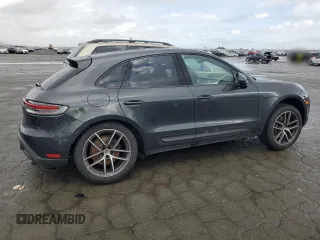 2023 Porsche Macan with VIN WP1AA2A54PLB00584, listed as a Copart auction lot 44817765 with 18,764 mi miles and Salvage Title. Bid and sale history available at carsss.com. Image 3.