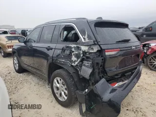 2023 Jeep Grand Cherokee Limited with VIN 1C4RJGBG1PC545107, listed as a Copart auction lot 83714124 with 22,326 mi miles and Salvage title. Bid and sale history available at DreamBid. Image 2.