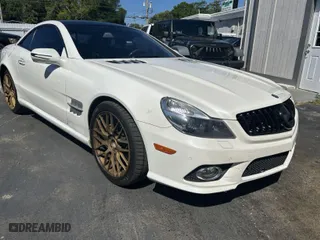 2012 Mercedes-Benz SL-Class SL 550 with VIN WDBSK7BA5CF168279, listed as a IAAI auction lot 42070913 with 130,820 mi miles. Bid and sale history available at carsss.com. Image 1.