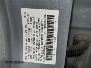 2014 Honda Accord Sedan Sport with VIN 1HGCR2F5XEA033737, listed as a Copart auction lot 52454755 with 138,838 mi miles and Salvage Title. Bid and sale history available at carsss.com. Image 14.