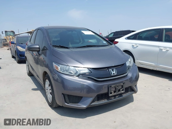 2015 Honda Fit LX with VIN 3HGGK5H55FM724750, listed as a IAAI auction lot 42282137 with 32,696 mi miles and . Bid and sale history available at DreamBid. Image 1.