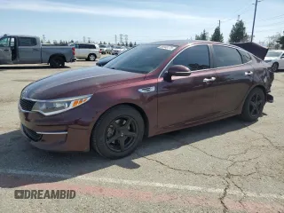 2016 Kia Optima LX Turbo with VIN 5XXGT4L17GG022393, listed as a Copart auction lot 50048175 with 79,429 mi miles and Salvage Title. Bid and sale history available at carsss.com. Image 1.