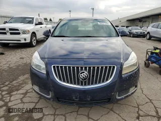 2011 Buick Regal CXL RL3 with VIN 2G4GR5EC7B9178996, listed as a Copart auction lot 80221204 with 126,810 mi miles and Salvage Title. Bid and sale history available at carsss.com. Image 5.