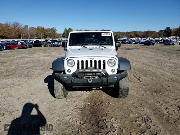 2018 Jeep Wrangler JK Unlimited Sport S with VIN 1C4BJWDG2JL879078, listed as a Copart auction lot 84290864 with 24,457 mi miles and Salvage Title. Bid and sale history available at carsss.com. Image 12.