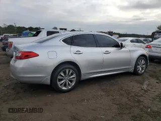2012 Infiniti M with VIN JN1BY1AR6CM391918, listed as a Copart auction lot 73365344 with 175,401 mi miles and Salvage Title. Bid and sale history available at DreamBid. Image 3.