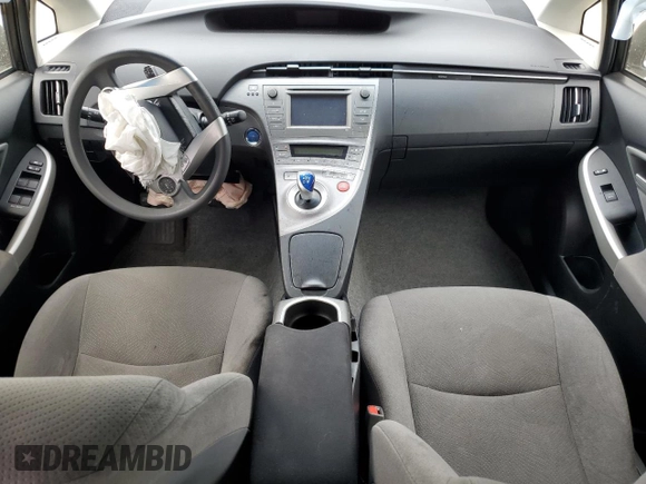 2014 Toyota Prius Four with VIN JTDKN3DU7E1841002, listed as a Copart auction lot 53757825 with Not provided miles and Salvage title. Bid and sale history available at DreamBid. Image 8.
