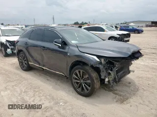 2024 Lexus RX 350 with VIN 2T2BAMCA4RC045510, listed as a Copart auction lot 59667795 with 3,143 mi miles and Salvage title. Bid and sale history available at DreamBid. Image 4.