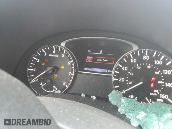2016 Nissan Altima S with VIN 1N4AL3AP4GN384442, listed as a Copart auction lot 60105155 with 98,812 mi miles and Salvage title. Bid and sale history available at DreamBid. Image 9.