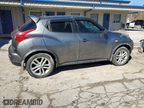2013 Nissan Juke SL with VIN JN8AF5MV3DT216357, listed as a Copart auction lot 46698755 with 112,516 mi miles and Salvage Title. Bid and sale history available at carsss.com. Image 3.
