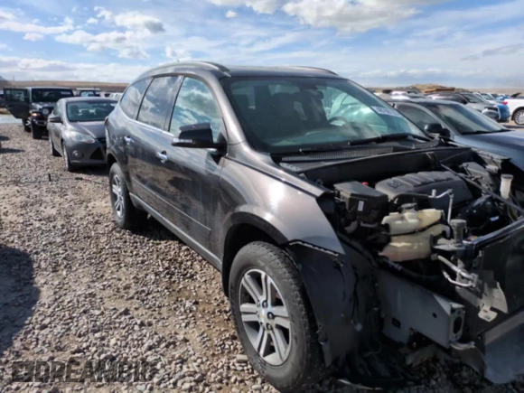 2015 Chevrolet Traverse LT with VIN 1GNKVGKD8FJ287472, listed as a Copart auction lot 48768735 with 130,635 mi miles and Salvage Title. Bid and sale history available at DreamBid. Image 14.