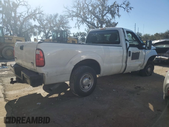 2013 Ford F-250 XL with VIN 1FTBF2A65DEA63870, listed as a Copart auction lot 83308544 with 83,554 mi miles and Salvage Title. Bid and sale history available at DreamBid. Image 3.