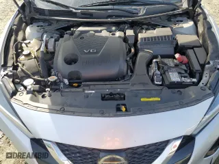 2021 Nissan Maxima SV with VIN 1N4AA6CV1MC503574, listed as a Copart auction lot 46443265 with 83,841 mi miles and Salvage Title. Bid and sale history available at carsss.com. Image 11.