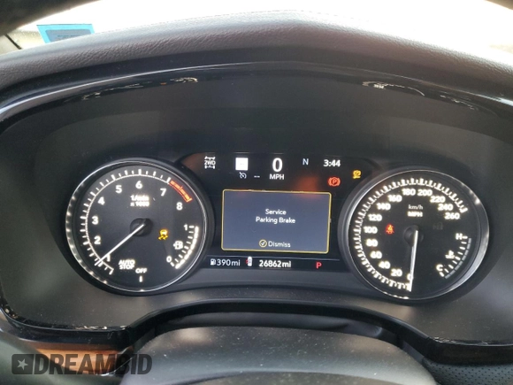 2022 Cadillac XT5 AWD Premium Luxury with VIN 1GYKNDR46NZ113732, listed as a Copart auction lot 82645394 with 26,862 mi miles and Salvage title. Bid and sale history available at DreamBid. Image 9.