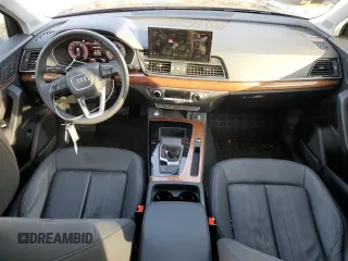2024 Audi Q5 Premium Plus with VIN WA1BBAFY3R2001614, listed as a Copart auction lot 84690244 with 13,254 mi miles and Salvage title. Bid and sale history available at DreamBid. Image 8.