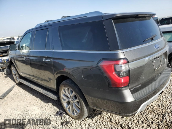 2018 Ford Expedition Max Platinum with VIN 1FMJK1MTXJEA07269, listed as a Copart auction lot 56578775 with 119,004 mi miles and Salvage title. Bid and sale history available at DreamBid. Image 2.