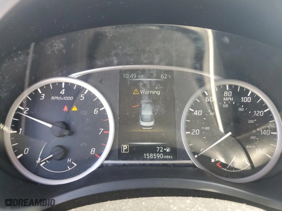 2017 Nissan Sentra SV with VIN 3N1AB7AP9HY297468, listed as a Copart auction lot 48582325 with 158,590 mi miles and Clean Title. Bid and sale history available at carsss.com. Image 9.