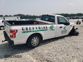 2019 Ford F-150 XL with VIN 1FTMF1CB9KKE43869, listed as a Copart auction lot 57331515 with 164,061 mi miles and Salvage title. Bid and sale history available at DreamBid. Image 3.