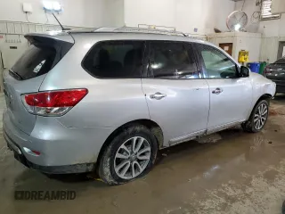 2016 Nissan Pathfinder Platinum with VIN 5N1AR2MNXGC614067, listed as a Copart auction lot 83157234 with 76,920 mi miles and Clean Title. Bid and sale history available at carsss.com. Image 3.