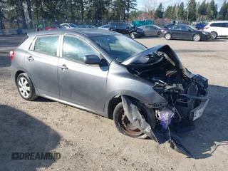2009 Toyota Matrix with VIN 2T1KU40E29C020432, listed as a IAAI auction lot 41751275 with Not Provided miles. Bid and sale history available at carsss.com. Image 1.