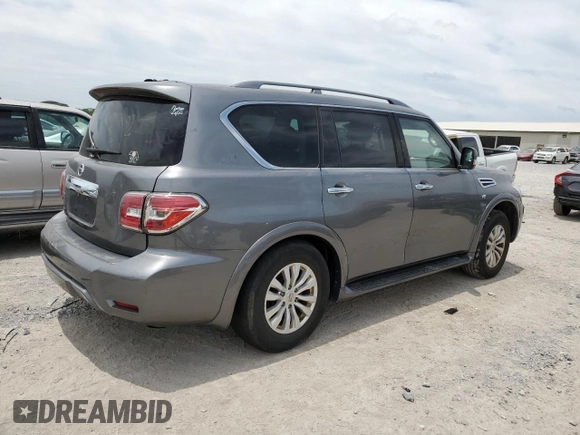 2019 Nissan Armada SV with VIN JN8AY2NC4K9585812, listed as a Copart auction lot 59444084 with 69,782 mi miles and Clean Title. Bid and sale history available at carsss.com. Image 3.
