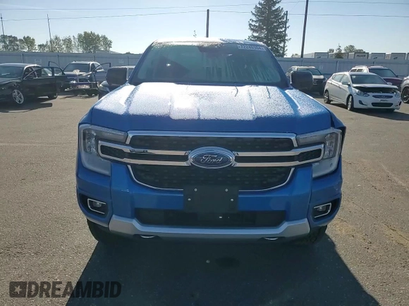 2024 Ford Ranger XLT with VIN 1FTER4HH4RLE42613, listed as a Copart auction lot 72240304 with 46 mi miles and Salvage Title. Bid and sale history available at carsss.com. Image 10.