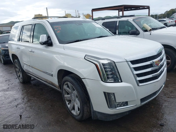 2016 Cadillac Escalade Premium Collection with VIN 1GYS4CKJ2GR473242, listed as a IAAI auction lot 41468079 with 91,664 mi miles. Bid and sale history available at carsss.com. Image 1.