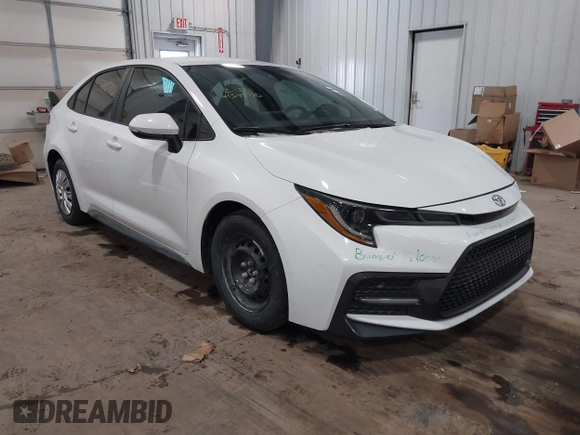 2022 Toyota Corolla SE with VIN 5YFS4MCEXNP121935, listed as a IAAI auction lot 41549770 with 47,155 mi miles and . Bid and sale history available at DreamBid. Image 1.